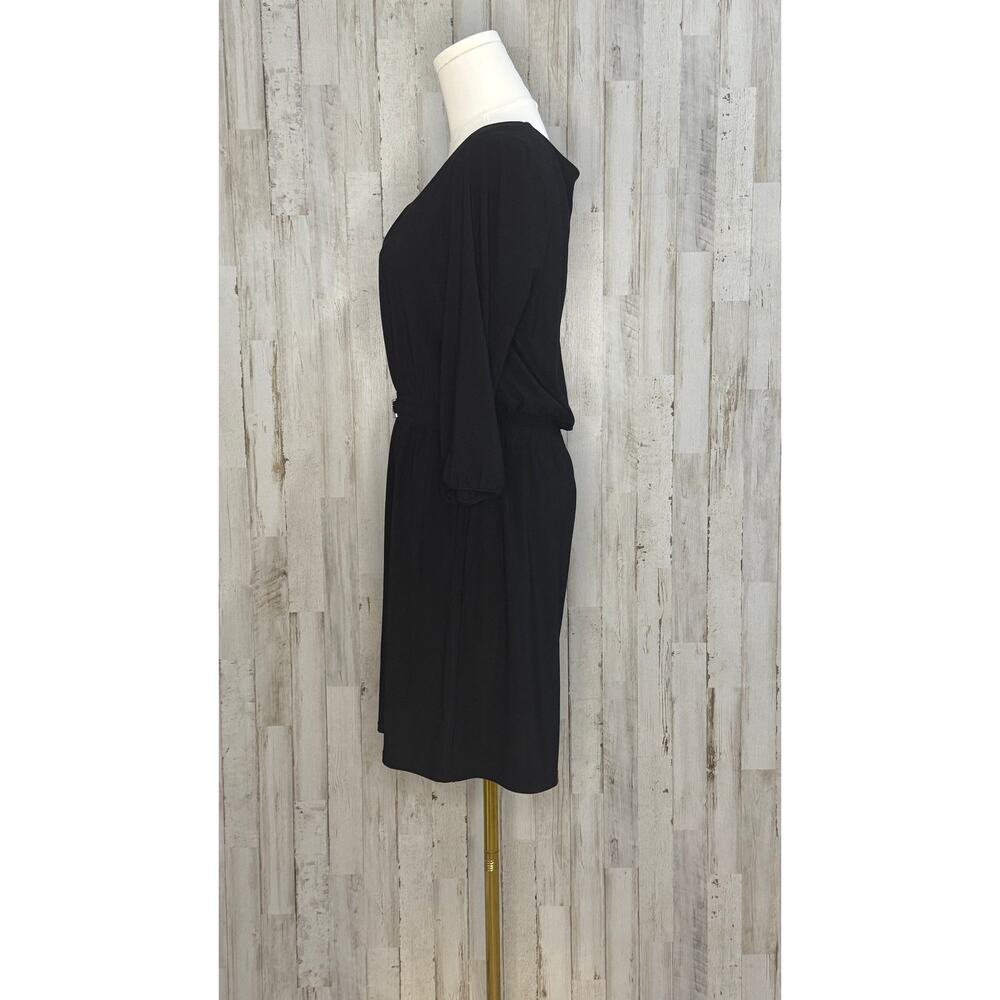White House Black Market Women's Black Long Sleeve Dress Size Small - Picture 5 of 7